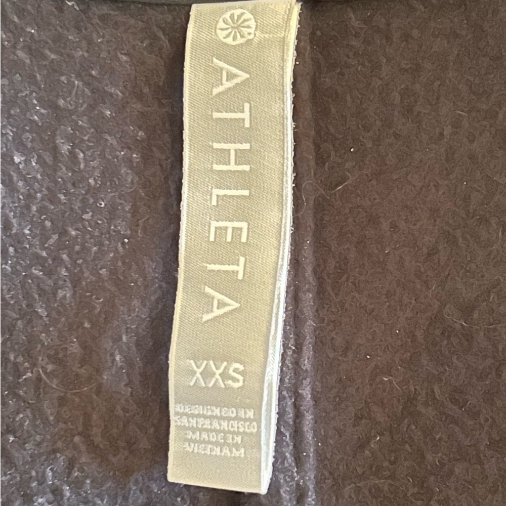 Athleta Full Zip Zion Bomber Microfleece and Polyester size XXS - Picture 10 of 13